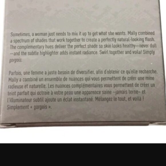 Mally Mix it Up Blush Bronzing Palette, Lighter NIB - Picture 3 of 5